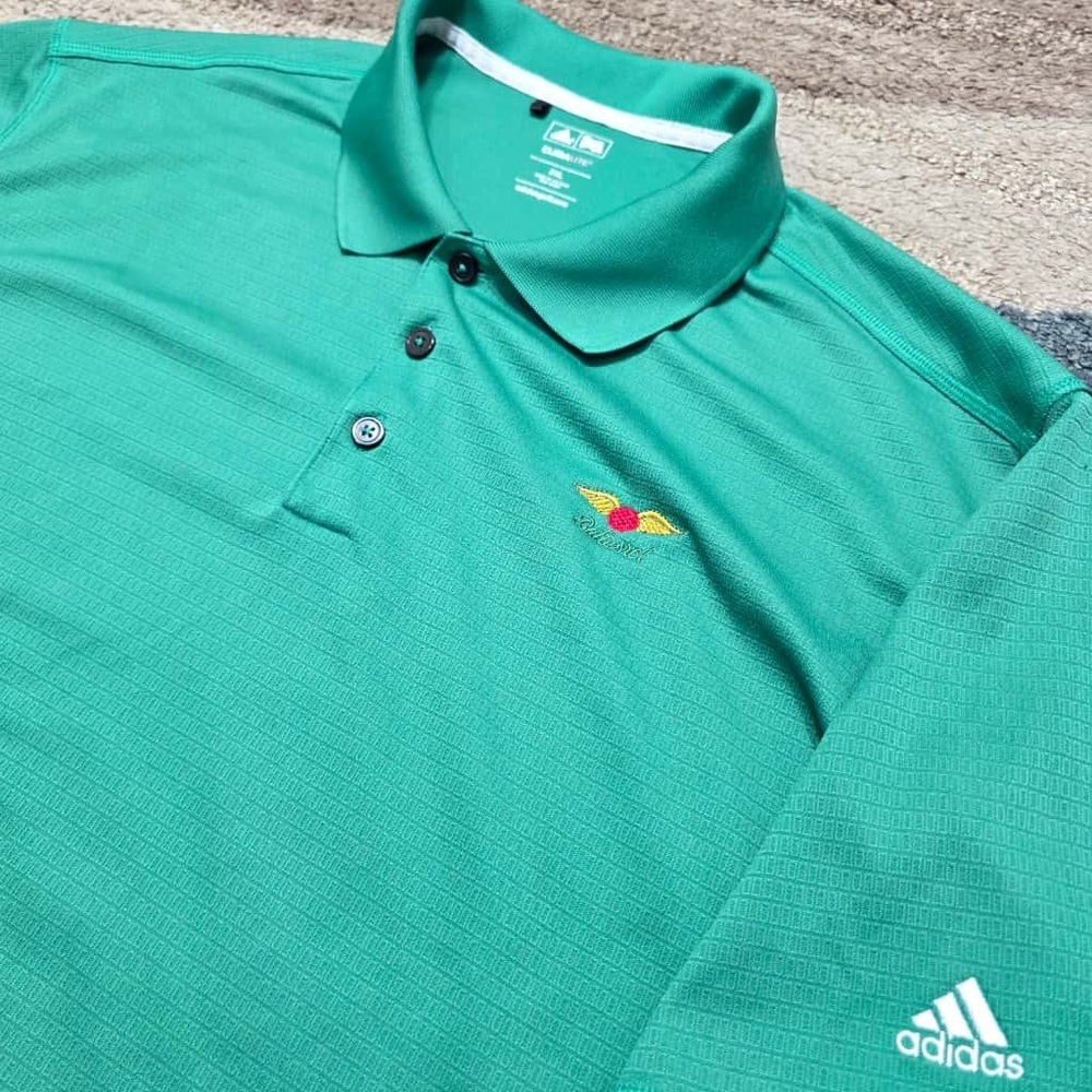 Baltusrol Adidas Golf ClimaLite Polo Men’s 2XL Green